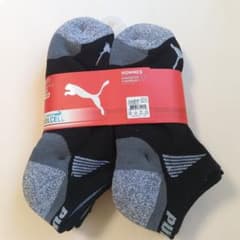 お買い得　新品 PUMA メンズ ローカット ソックス 6足組のサムネイル