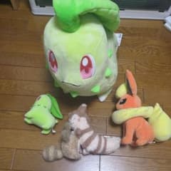 ポケモン ぬいぐるみ まとめ売り チコリータ ブースター オタチ ポケモン ぬいぐるみ まとめ売り チコリータ ブースター オタチ - メルカリ