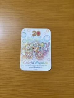 東京ディズニーシー ダッフィー＆フレンズ 20周年 シール