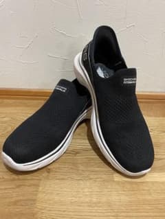 SKECHERS GOwalk ブラック スリッポンのサムネイル