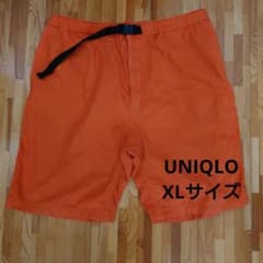 UNIQLO ユニクロ メンズショートパンツ  オレンジ  XLサイズのサムネイル