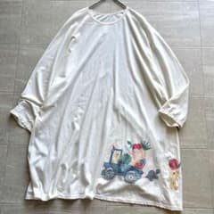 ババグーリ ヨーガンレール 綿 麻 ワイドチュニック ワンピース 刺繍 生成り ババグーリ ヨーガンレール 綿 麻 ワイドチュニック ワンピース 刺繍