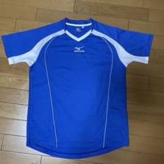 ミズノ　半袖Tシャツ　ブルー　Mサイズのサムネイル