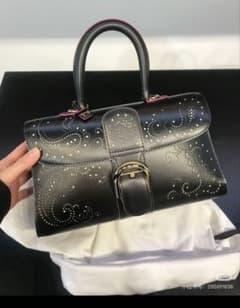 デルヴォー ハンドバッグ ブリヨン PM イーストウェスト カシミヤのサムネイル
