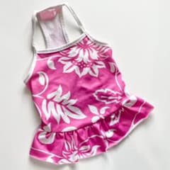 犬の服　水着ワンピース　Sサイズのサムネイル
