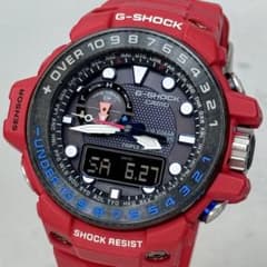 極美品 G-SHOCK GWN-1000RD 電波ソーラー レッド 反転液晶 - メルカリ