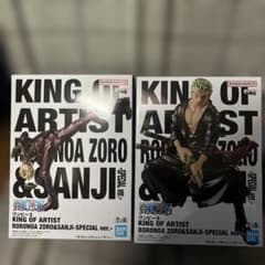 원피스 KING OF ARTIST 로로노아조로 상디 SPver 2체 세트