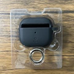 iFace AirPods3ケース　黒　キーホルダー付きのサムネイル