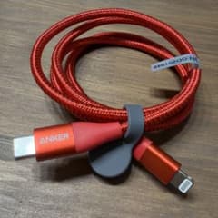 Anker USB-C to Lightning ケーブル レッドのサムネイル