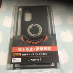 Xperia5 用　対衝撃ケース　リング付きのサムネイル