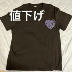 SNARE MAKE ACT ハートロゴ 半袖Tシャツ ブラックのサムネイル