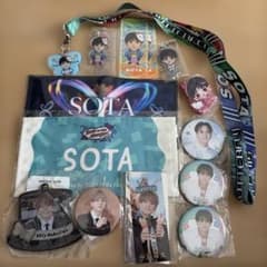 FANTASTICS 中島颯太 缶バッジ 千社札 ストラップ つながるチャーム