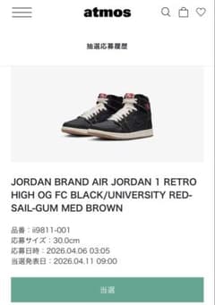 Air Jordan 1 Retro High OG FC 30.0cm - メルカリ