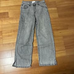 WEST BOY ワイドデニムパンツ グレーのサムネイル