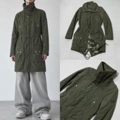 Diesel M51 ハイネック モッズコート ダブルジップ ドローコード