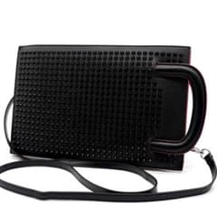 美品　ルブタン トリックトラック 3way ショルダーバッグ スタッズ ブラック 美品 ルブタン トリックトラック 3way ショルダーバッグ スタッズ