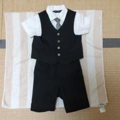 男の子 フォーマル 95 スーツ 夏 結婚式のサムネイル