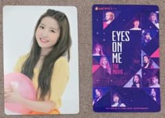 IZ*ONE eyes on me ムビチケカード　特典カード 本田仁美のサムネイル