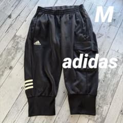 adidasアディダス 七分丈 サルエルパンツ M - メルカリ