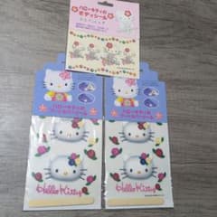 ハローキティ ボディシール 花柄のサムネイル