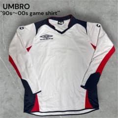 90s〜00s アンブロ UMBRO ゲームシャツ game shirt - メルカリ
