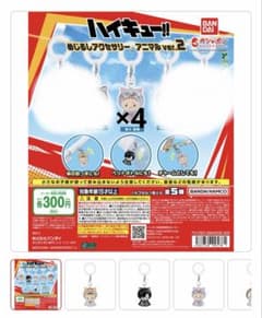 ハイキュー!! めじるしアクセサリー アニマル ver.2のサムネイル