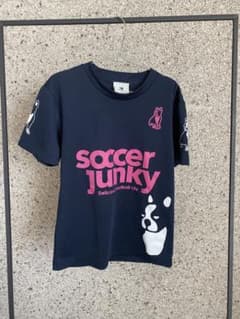 soccer junky プラシャツ 紺色140cmのサムネイル