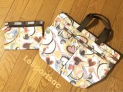LeSportsac ハワイ限定デザイン ハート柄 ミニトートバッグのサムネイル