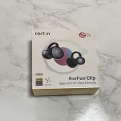 値下げしました！未開封 EarFun Clip ワイヤレスイヤホンシルバーグレイ 値下げしました！未開封 EarFun Clip ワイヤレスイヤホンシルバー
