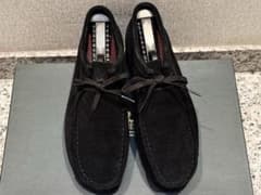 クラークス ワラビー ゴアテックス Clarks Wallabee GTX 黒のサムネイル
