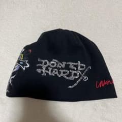 Ed Hardy ニットビーニー NWT Ed Hardy NWT Size OS Unisex Tiger Embroidered Logo Knit Beanie