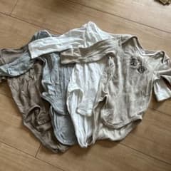 H&M ベビー 長袖 ボディスーツ75 4枚セットのサムネイル