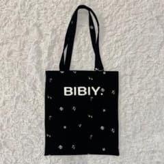 新品未使用】Bibiy. ロゴ刺繍ベルベットトートバッグ - メルカリ