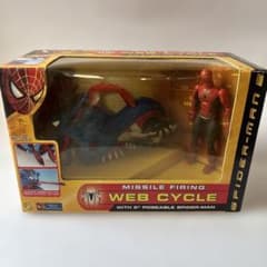 スパイダーマン ウェブ・サイクル（ミサイル発射機能付き） スパイダーマン ウェブ・サイクル（ミサイル発射機能付き） - メルカリ