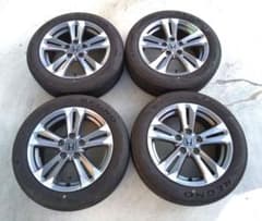 ホンダCR-Z ハイブリッド 純正ホイール レグノタイヤ４本セット中④本目 ホンダCR-Z ハイブリッド 純正ホイール レグノタイヤ4本セット中④