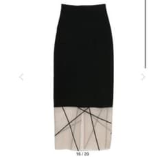 melt the lady linar mesh skirtのサムネイル