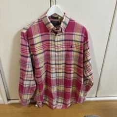 Polo Country Ralph Lauren 長袖シャツ ピンク系チェックのサムネイル
