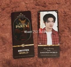 ニキ　ENHYPEN アンコン　ポップアップ　購入特典トレカ　CITYSEOUL ENHYPEN WORLD 韓国POPUP ゲーム認証特典 ニキ｜Yahoo!フリマ（旧