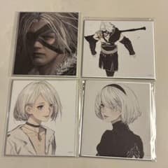 ニーア NieR Seriesミニ色紙コレクション D.K 2B 父 4点セット - メルカリ