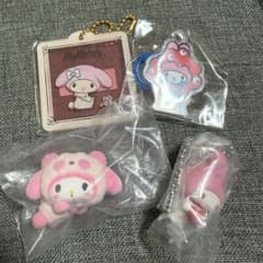 サンリオ マイメロディー ガチャガチャ4点まとめセットのサムネイル