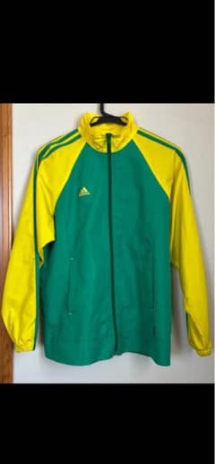 adidas ウィンドブレーカー上下 M 緑/黄のサムネイル
