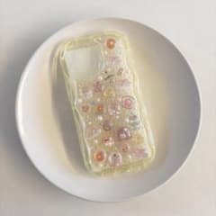 핸드메이드 데코 iPhone15 케이스 하무하무 본드로