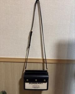 Burberry ミニホースフェリープリントタイトルバッグショルダー 