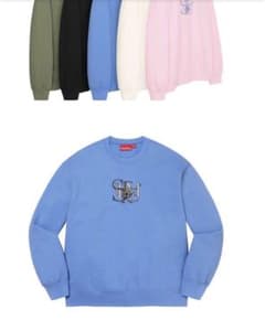 supreme 22ss Overlap Crewneck Lサイズのサムネイル