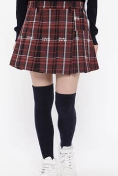 パーリーゲイツ  コットンストレッチカルゼチェック スカートのサムネイル