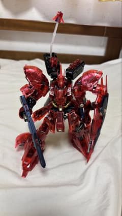 1/144 RG MSN-04 サザビー クリアカラー 完成品、塗装済 - メルカリ