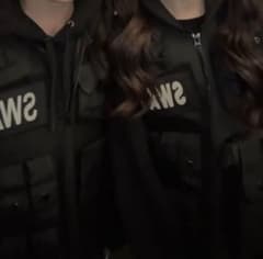 SWAT コスプレ ベスト 銃2個セットのサムネイル