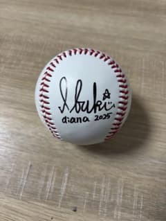 横浜DeNAベイスターズ diana 直筆サインボール 2025 Ibuki - メルカリ