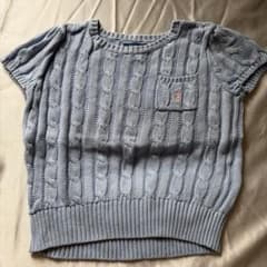 POLO RALPH LAUREN ケーブルニット 半袖 セーター 6のサムネイル