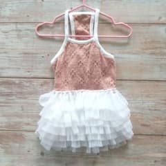 ハンドメイド犬服 チュールドレス Mのサムネイル